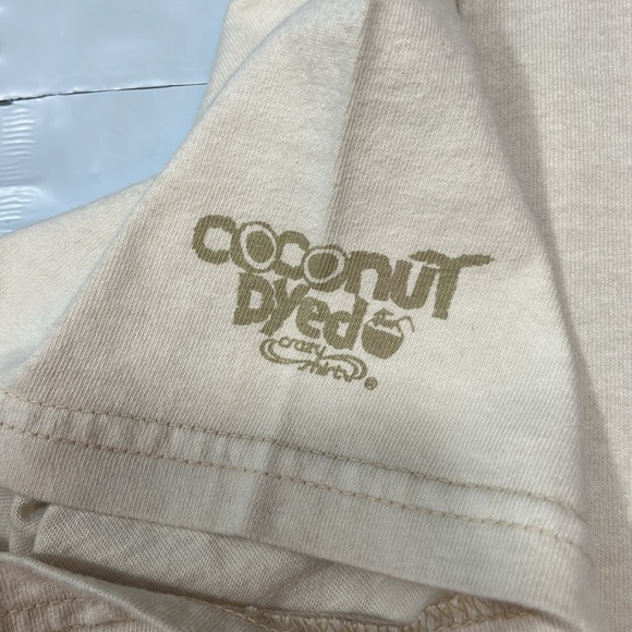 NEW M Crazy Shirts Hawaii Five-O OFF WHITE T Shirt COCONUT DYED UPF 50+ men’s M - Picture 13 of 16